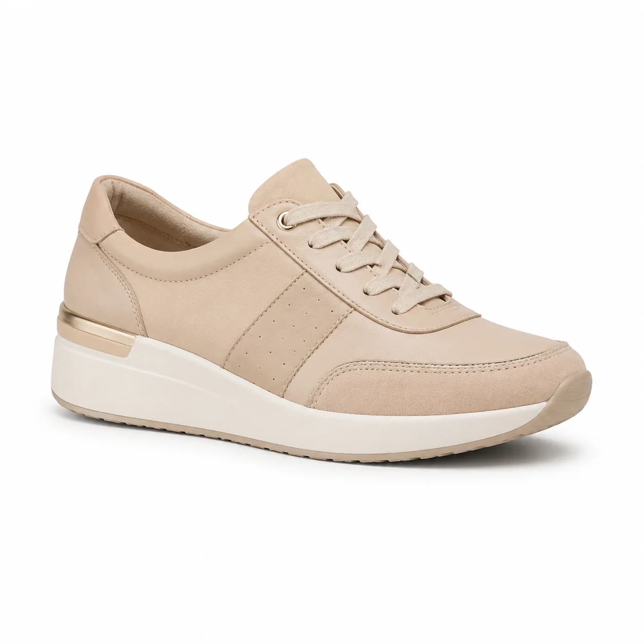 Sneaker Beige Platform